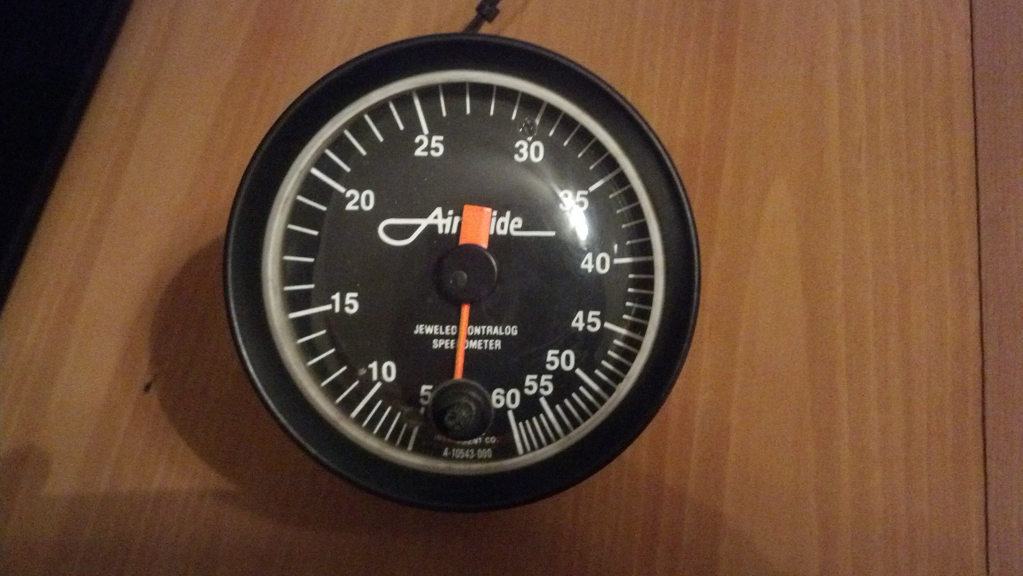 60 MPH Airguide Speedometer